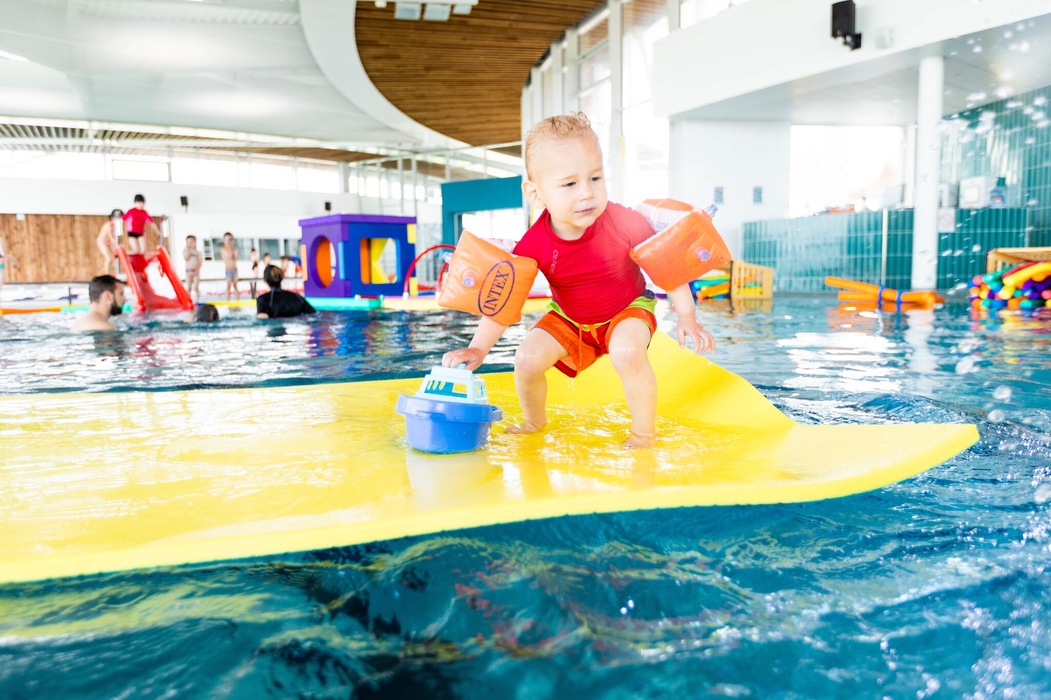 Aquabulle Prune Porte-Bébé D'Appoint Aquatique Taille L (42/44) - Sécurité Et Liberté En Baignade